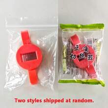 Herramienta manual multifuncional de plástico para pelar y rebanar frijoles, sin necesidad de alimentación, utensilio y accesorio práctico de cocina, adecuado para uso en restaurantes - Multicolor - Ver 13