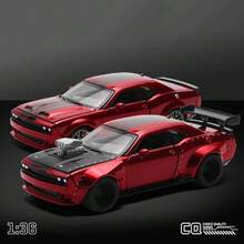 Burago 1:36 Dodge Challenger SRT Jailbreak/1:32 Suzuki Jimny /1:43 Land Rover Defender 110 -Die-Cast Car Model With Modification Kit,Creative DIY Assembly Vehicle Model Toy/Ornament - Multicolor - View 3