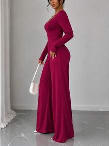 Women Jumpsuits - Vino - View 3