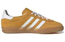 Adidas Gazelle Indoor 'Orange Peel Gum' Cloud-White Gold-Metallic Sneakers Women HQ8716 - 彩色 - 查看 2