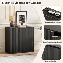 Storage Cabinets - Black - View 8