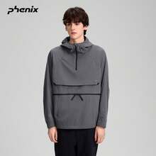 Phenix ALK Casual Jacket Men 2025FW Spring/Summer New Sports Outdoor Woven Jacket - Rock Gray - View 1