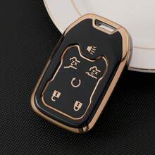 鑰匙遙控器保護套附鑰匙圈,適用於 Chevy、Chevrolet、Suburban、Tahoe、GMC、Yukon XL、Terrain、Acadia,防塵防摔高端時尚鑰匙包配件 - 單包 - 查看 18