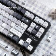小夜曲主題高美感 PBT 5面熱昇華新 OEM 高度機械鍵盤鍵帽 - 查看 6