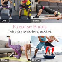 10pcs Resistance Band Set, Enhances Flexibility And Agility, Suitable For Yoga, Pilates, Also Applicable For Resistance Training In Gymnastics And Dance - A - View 8