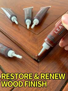 Multi-Purpose Wood Repair Paste-Designed Specifically For Scratches, Cracks, And Dents, Available In 5 Shades Of Brown To Match Brown Doors, Cabinets, Tables, Chairs, And Hardwood Floors; Easy To Use - Solid State - View 3