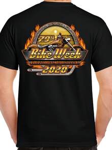 2020 Bike Week  Beach Official Logo T-Shirt - 款式 - 查看 1