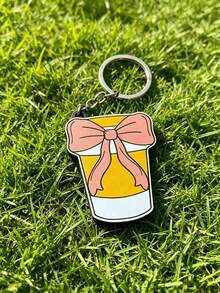 2/1pc Cute Bow Gift Can Opener Keychain, Portable Soda Beer Easy Pull Tab Removal Tool, Mini Beverage Bottle Opener Bag Charm, Suitable For Camping Garden Home Kitchen Back To School Autumn Decoration, Gift For Girls Friends Family Lovers - Multicolor - View 8