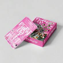 55pcs KATSEYE Pinky Up Lomo Photo Cards Sophia, Lara, Megan, Yoonchae, Manon, Daniela KATSEYE Member Photos, Fan Collection Postcards Katseyephotocard Photo Card Protective Sleeves Pinky Up, K-Pop Photocards, LOMO Cards, Trading Cards - Multicolor - View 7