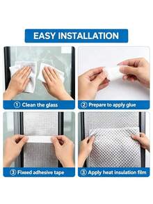 Double-Sided Aluminum Foil Insulation Roll, Diamond Pattern EPE Foam Thermal Barrier, Cuttable Soundproof & Moisture Resistant Mat For Roof, Wall, Garage, RV And DIY Projects - Diamond Foil - View 9
