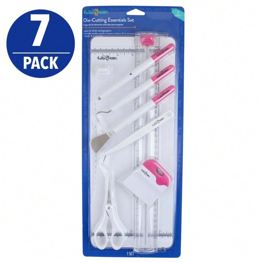 Craft Vinyl Tool Kit Pink 7 Count Regular Size - A - View 1