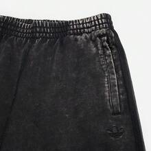 Adidas Men's Spring/Autumn Washed Series Sports Casual Pants, Comfortable Drawstring Straight Leg Long Pants KA6761 - Black - View 3