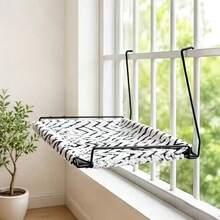 3-In-1 Cat Window Hammock, Modular Multi-Purpose Radiator Cat Bed, Detachable Washable Soft Plush Cat Bed, Suitable For Window Sill Radiator Bed Frame, Sturdy Metal Hanging Cat Seat, Suitable For Small And Medium Cats Indoor Resting And Sunbathing - one-size - View 7
