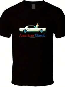 American Classic 1964 White Ponycar Stang Premium T-Shirt Made In AUS USA M-2XL - 款式 - 查看 1