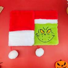 The Grinch The Christmas Notebook, Exquisite A5 Inner Pages, Green Monster Christmas Hat Notepad, Cute Cartoon, New Year Gift - A - View 8