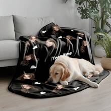1 buah Selimut Flanel Kustom dengan Nama dan Foto yang Dipersonalisasi, Selimut Hadiah Multifungsi yang Lembut dan Nyaman, Cocok untuk Teman atau Hadiah, Selimut Lembut dan Nyaman untuk Sofa, Kursi, Tempat Tidur Kantor, Kantor, Berkemah, Perjalanan, Semua Musim - MultiWarna - View 11