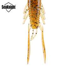 Seaknight Craw Soft Bait, Realistic Silicone Crawfish Fishing Lure, Durable And Flexible, With Realistic Swimming Action, Suitable For Freshwater Bass And Trout Fishing, Compatible With Texas Rig And Carolina Rig - Multicolor - View 8