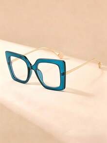 Unisex Square Black Frame Fashion Transparent Glasses, Made Of High-Quality Material, Back To School Accessory, Comfortable Fit For Face Shape, Suitable For Daily Decoration, Gaming, Computer, Back To School Glasses - Multicolor - View 13