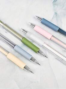 Soft Macaron Color Press-Type Multi-Function Craft Knife, Precision Retractable Paper Cutter, DIY Scrapbooking, Planner And Sticker Carving Art Tool, Aesthetic Stationery - Multicolor - View 5