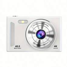 1080P HD Dual Lens Selfie Digital Camera, Professional Camera For Beginners, 48MP, Built-In Flash, Supports Photography, Comes With 64GB Memory Card, Ideal Birthday And Christmas Gift - View 4