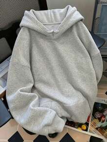 Men Sweatshirts - Light Grey - View 1