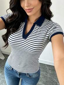 Women T-Shirts - Royal Blue - View 3