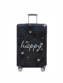 1PC Luggage Elastic Protective Cover Travel Cover Trolley Cover Polyester Material Unisex Travel Accessories Outdoor Vacation Essential, Luggage Cover - Multicolor - View 15