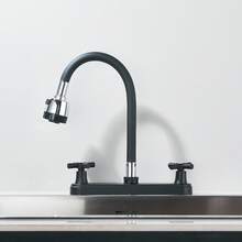 Kitchen Faucet - Schwarz – Modell B - Übersicht 5
