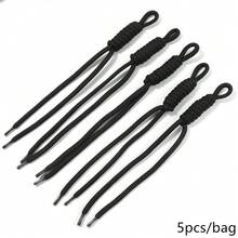 5pcs/Pack Handmade Woven Nylon Phone Lanyard Keychain Rope, 24-28cm Length, Doll/Pendant/Bag Charm DIY Handmade Daily Decoration Knotted Nylon Rope - 5pcs/pack - View 34