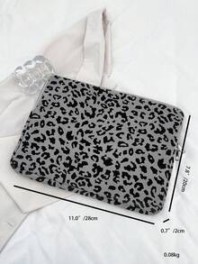 Laptop Case Solid Color Minimalist Luxury Multi-Size Laptop Tablet Storage Bag Computer Bag - Grey - View 7