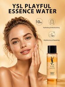 Saint Laurent YSL Pure Shots Stabilizing Repairing Lotion Mini 7ml/10ml, Portable Moisturizing Facial Lotion, Lightweight Oil-Free Daily Skincare Lotion - Playful Water - View 1