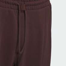 Adidas Autumn/Winter Thermal Lined Casual Pants Men's Sports Pants Drawstring Running Pants JI8625 - Dark Red - View 3