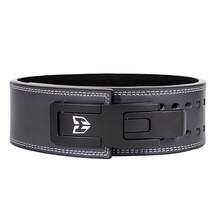 BOXERGING Powerlifting Fitness Weightlifting Belt Quick Release Buckle Squat Deadlift Cowhide Leather Lever Belt Professional Bodybuilding Protective Gear For Men - Multicolor - View 12