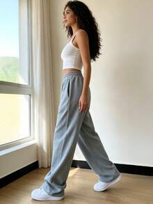 Women Sweatpants - Grey - View 5