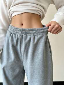 Women Sweatpants - Grey - View 6