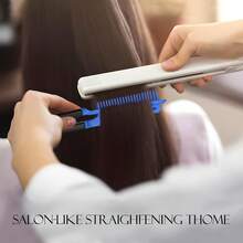 2pcs Straight Hair Comb Set - Flat Iron Comb, Create Beautiful Hair, Firm Grip, Suitable For Tangled Hair And Styling (Blue) - Multicolor - View 6