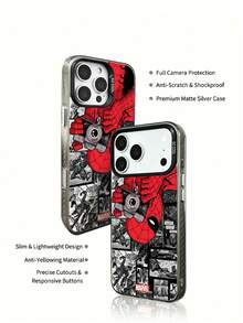 Miniso 男士時尚手機保護殼，相容 iPhone 18 18pro 18promax 17ProMax/17 Pro/Air/16 Pro Max/15 Plus/14/13/IP 17/15Pro/12 Pro/11/16 Plus,XR Apple Android 機型，Galaxy S22,S23plus,Galaxy S23ultra S24plus,Galaxy S25,Galaxy S25ultra,Galaxy S26,S26ultra 防摔防刮保護殼，適合作為家人與朋友的節日禮物 - 透黑8 - 查看 6