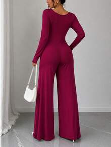 Women Jumpsuits - Vino - View 4
