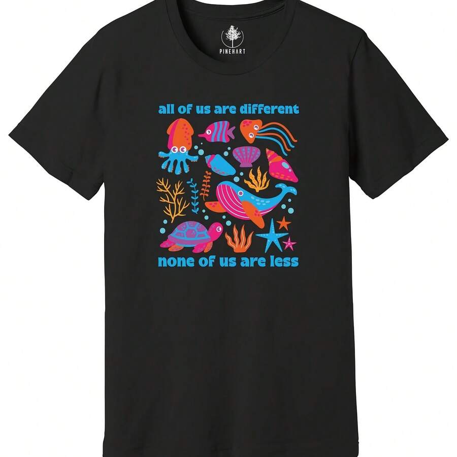 All Of Us Are Different None Of Us Are Less Neurodivergent Shirt - 款式 - 查看 1