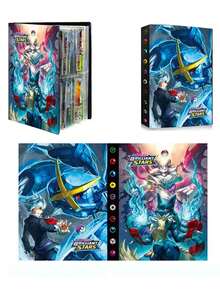 Game Card Album Card Storage Photo Album, Card Collection Book Pocket Monster Pet, 120 Card Slots Maximum Capacity 240 Cards (Cards Not Included) - Multi-color - View 10