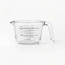 16oz Glass Measuring Cup, Clear Borosilicate Liquid Measuring Cup With Handle And Pour Spout, Kitchen Measurement Tool With Scale Marks For Baking Cooking Mixing Coffee Sauce And Food Preparation, 2 Cup Capacity - Transparent - View 7