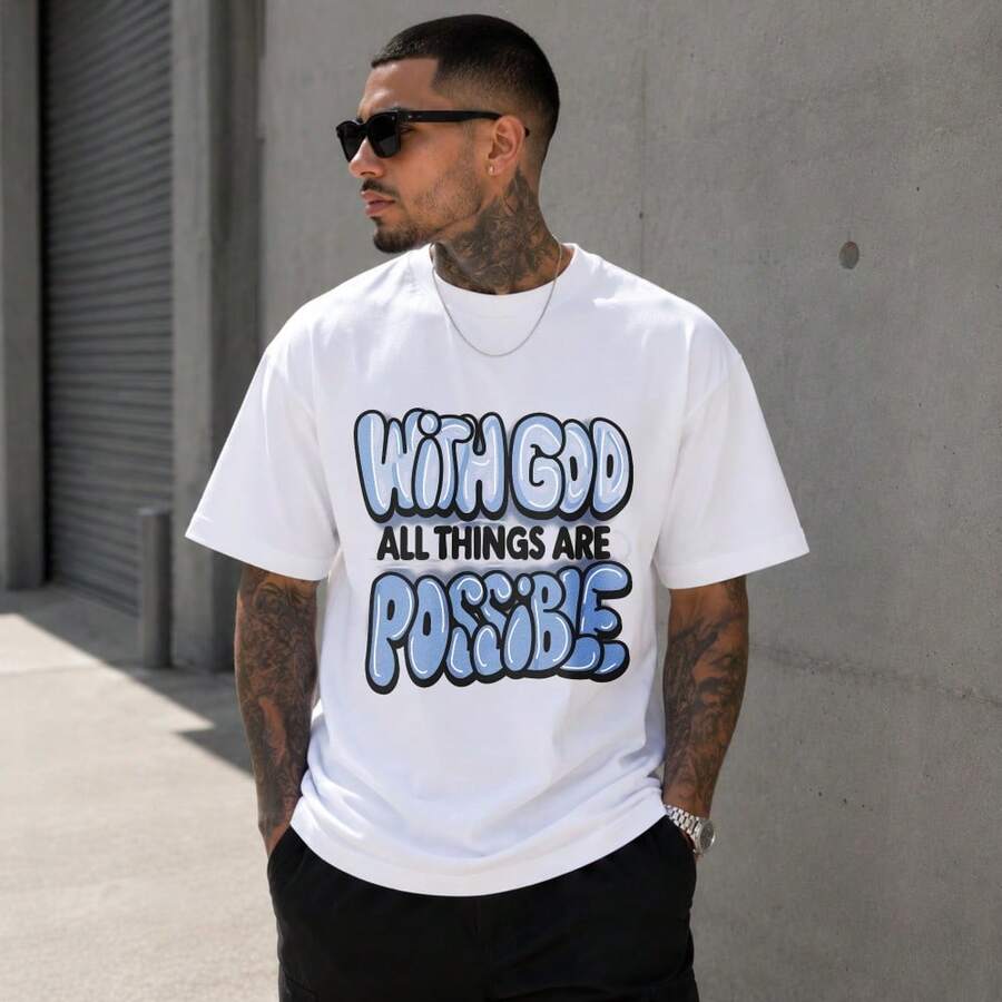 Men T-Shirts - White - View 1