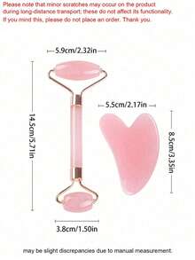 1/3pcs Facial Ice Roller Beauty Massage Set: Ice Roller + Gua Sha Board + Ice Cube Tray, Suitable For Eyes, Neck And Face, Ice Facial Roller Mold, Skincare Tool - Multicolor - View 12