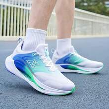 XTEP Hydrogen Wind 7.0 Sepatu Lari Pria Baru yang Ringan, Bernapas, Empuk, Responsif, dan Tahan Lama - Putih/Biru kehijauan - View 7
