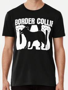 Border Collie Dad Premium T-Shirt S To 5XL Made In The AUUSA T-Shirt - 款式 - 查看 1