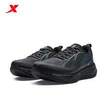 XTEP 2000km 3 Running Shoes Men's New Sports Shoes Racing Marathon Student Fitness Test Running Shoes - Black/Coal Black - View 3