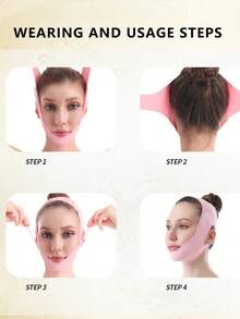 1. Perban Wajah Wanita, Masker Wajah Pengangkat Bentuk V, Tali Dagu Tidur yang Bernapas, Pita Penopang Wajah, Cocok untuk Penggunaan Sehari-hari, Musim Kembali ke Sekolah - MultiWarna - View 6