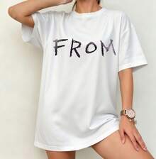 Unisex FROM Series Logo T-Shirt White.Png - 白色 - 查看 1