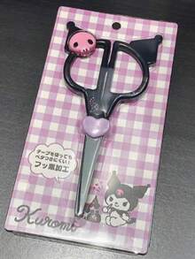 1 buah Gunting Sanrio Hello Kitty Stainless Steel, Alat Tulis Lucu, Gunting Kerajinan, Set Gunting Kain Multifungsi, Perlengkapan Kerajinan Lucu, Bahan Plastik, Dengan Gagang Pita Berbentuk Hati, Cocok Untuk Penggunaan Sehari-hari di Rumah, Kerajinan, Sekolah dan Kantor - Versi yang ditingkatkan - View 7