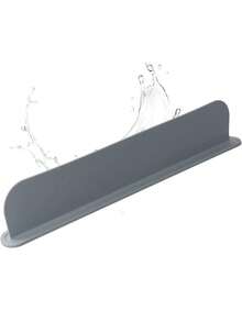 Upgraded Silicone Sink Splash Guard With Strong Suction Cups, Universal Kitchen Sink Side Splash Protector, Suitable For Countertop, No Tools Required Easy Installation Sink Edge Guard Suitable For Faucet And Dishwashing - View 11